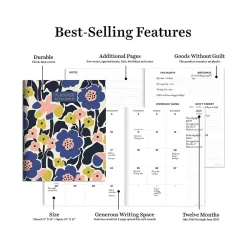 Academic Planners|TF Publishing 2024-2025 Mod Flowers 9