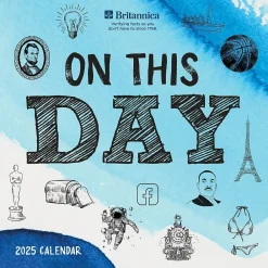 2025 Calendars|TF Publishing 2025 On This Day 12" x 12" Monthly Wall Calendar (25-1125)