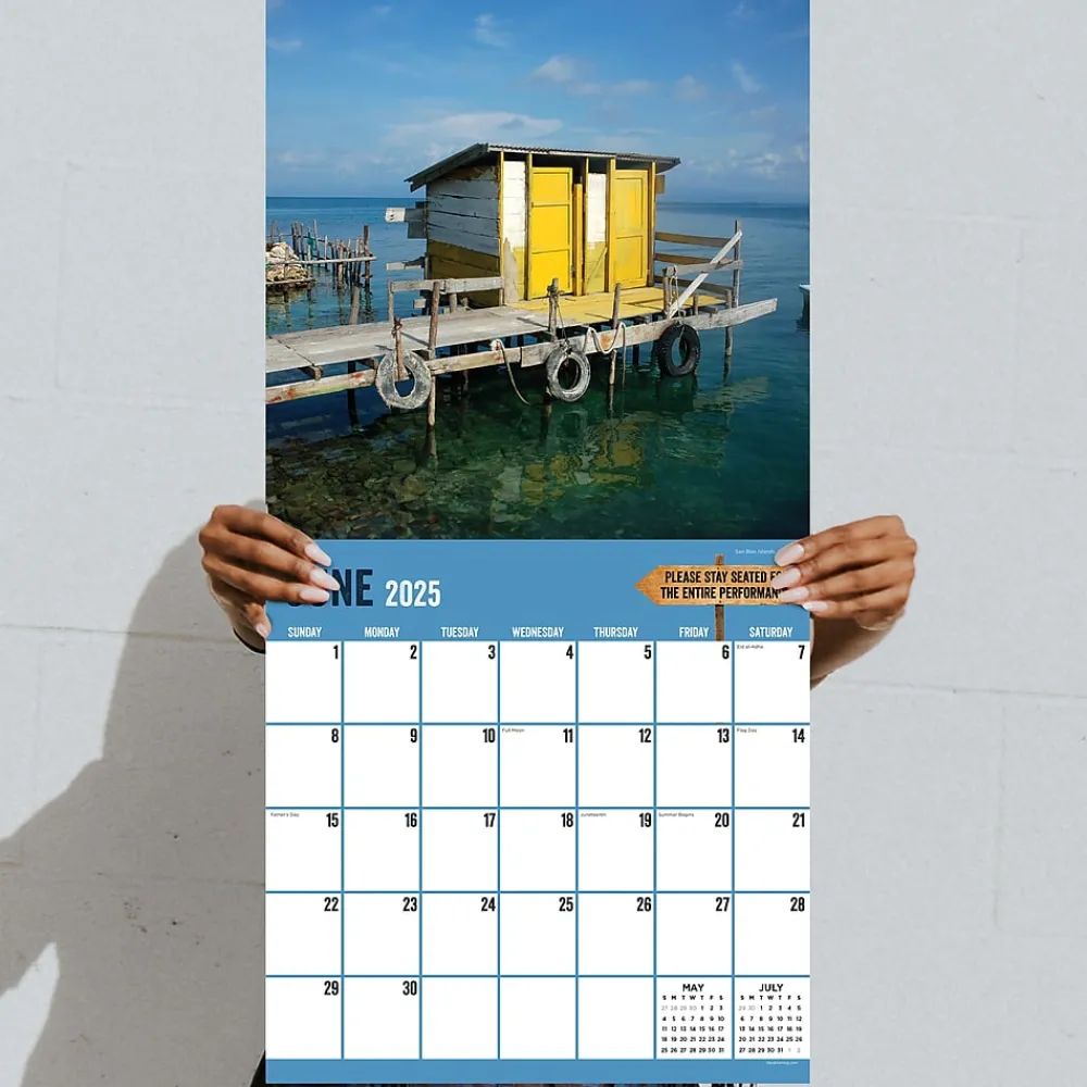 2025 Calendars|TF Publishing 2025 Outhouses 12" x 12" Monthly Wall Calendar (25-1048)