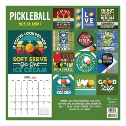 2025 Calendars|TF Publishing 2025 Pickleball is Life 12" x 12" Monthly Wall Calendar (25-1112)