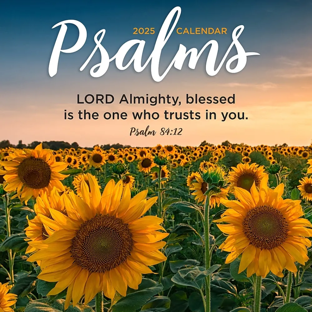 2025 Calendars|TF Publishing 2025 Psalms 12" x 12" Monthly Wall Calendar (25-1024)