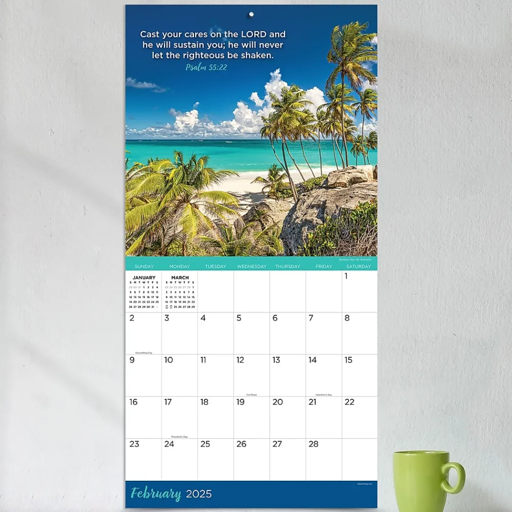 2025 Calendars|TF Publishing 2025 Psalms 12" x 12" Monthly Wall Calendar (25-1024)