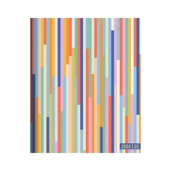Academic Planners|TF Publishing 2024-2025 So Many Stripes 9" x 11" Academic Monthly Planner, Paperboard Cover, Multicolor (AY25-4514)
