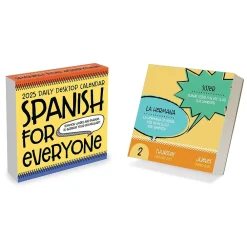 2025 Calendars|TF Publishing 2025 Spanish for Everyone 5.25" x 5.25" Day-to-Day Calendar (25-3020)