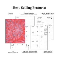 Academic Planners|TF Publishing 2024-2025 Spiral Print 9