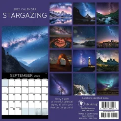 2025 Calendars|TF Publishing 2025 Stargazing 7" x 7" Monthly Wall Calendar (25-2010)