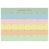 2025 Calendars|TF Publishing 2025 Super Stripe 12" x 17" Monthly Desk Pad Calendar (25-8508)