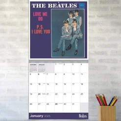 2025 Calendars|TF Publishing 2025 The Beatles: Albums & Artwork 12