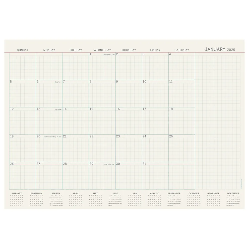 2025 Calendars|TF Publishing 2025 Vintage Professional 12" x 17" Monthly Desk Pad Calendar (25-8504)