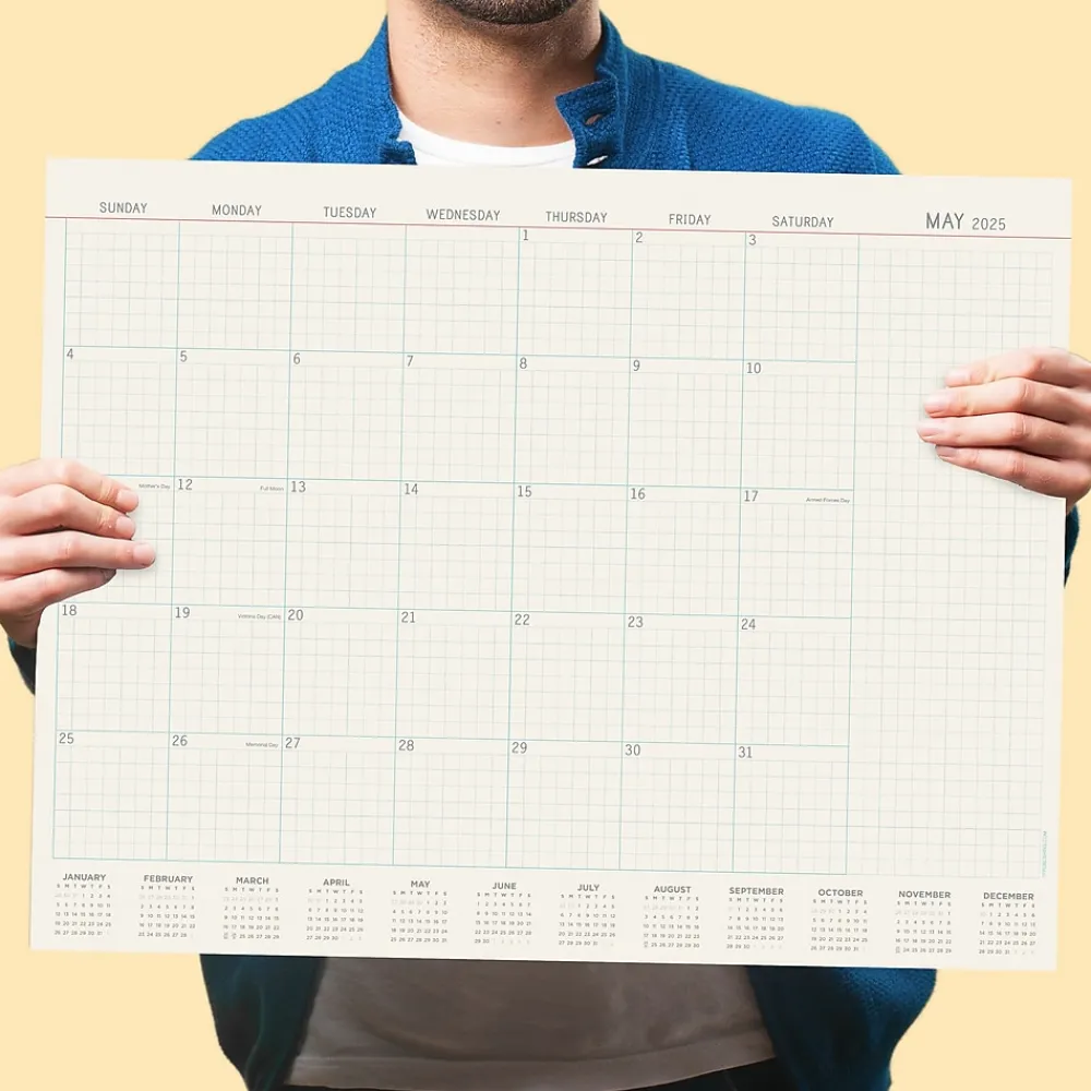 2025 Calendars|TF Publishing 2025 Vintage Professional 17" x 22" Monthly Desk Pad Calendar (25-8204)