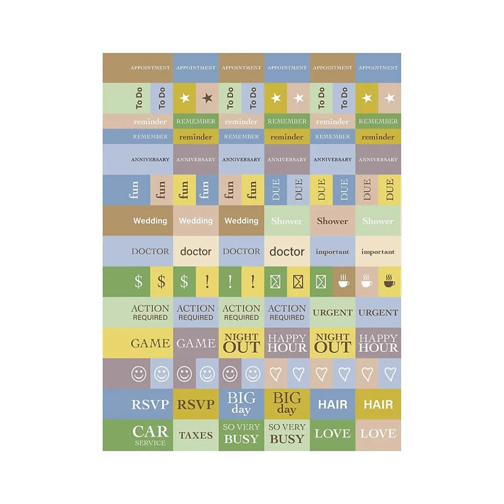 Academic Planners|TF Publishing 2024-2025 White Lotus Series Coastal Flowers 6" x 8" Academic Weekly & Monthly Planner, Paperboard Cover