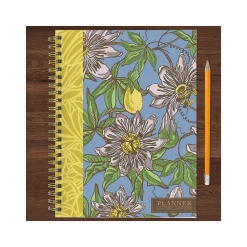 Academic Planners|TF Publishing 2024-2025 White Lotus Series Coastal Flowers 6