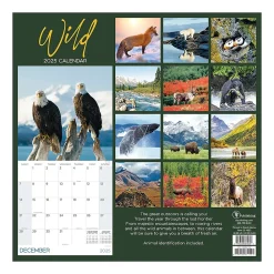 2025 Calendars|TF Publishing 2025 Wild 12" x 12" Monthly Wall Calendar (25-1032)