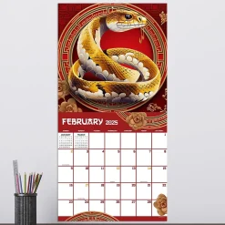 2025 Calendars|TF Publishing 2025 Year of the Snake 12