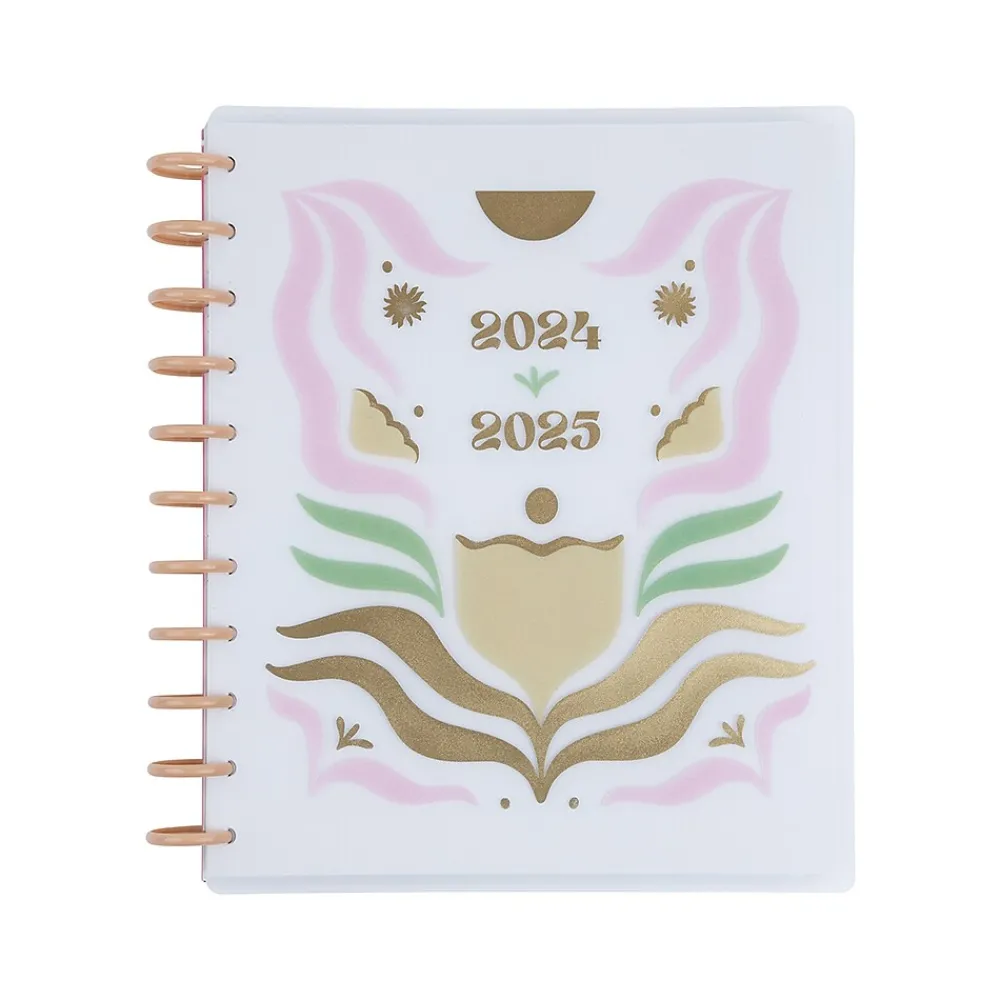 Academic Planners|The Happy Planner 2024-2025 Desert Thistle 8.5" x 11" Academic Weekly & Monthly Planner, Plastic Cover, Multicolor