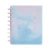 Academic Planners|The Happy Planner 2024-2025 Trust the Universe 7" x 9.25" Academic Weekly & Monthly Planner, Plastic Cover, Blue/Pink
