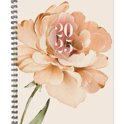 2025 Planners|Willow Creek 2025 8.5" x 11" Weekly & Monthly Planner Cover, Peony (47385)
