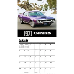 2025 Calendars|Willow Creek 2025 American Muscle Cars 7