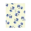 Academic Planners|Willow Creek 2024-2025 Blue Bell Floral 7.5" x 9.5" Academic Monthly Planner, Paper Cover, Yellow/Blue (47620)