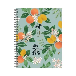Academic Planners|Willow Creek 2024-2025 Botanical Fruit 6.5" x 8.5" Academic Weekly & Monthly Planner, Softcover, Multicolor (46227)
