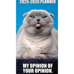 2025 Planners|Willow Creek 2025 Cat-astrophe 3.5" x 6.5" Monthly Planner Cover, Multicolored (46906)