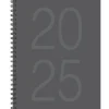 2025 Planners|Willow Creek 2025 Charcoal Gray 8.5" x 11" Weekly & Monthly Planner Cover (48900)