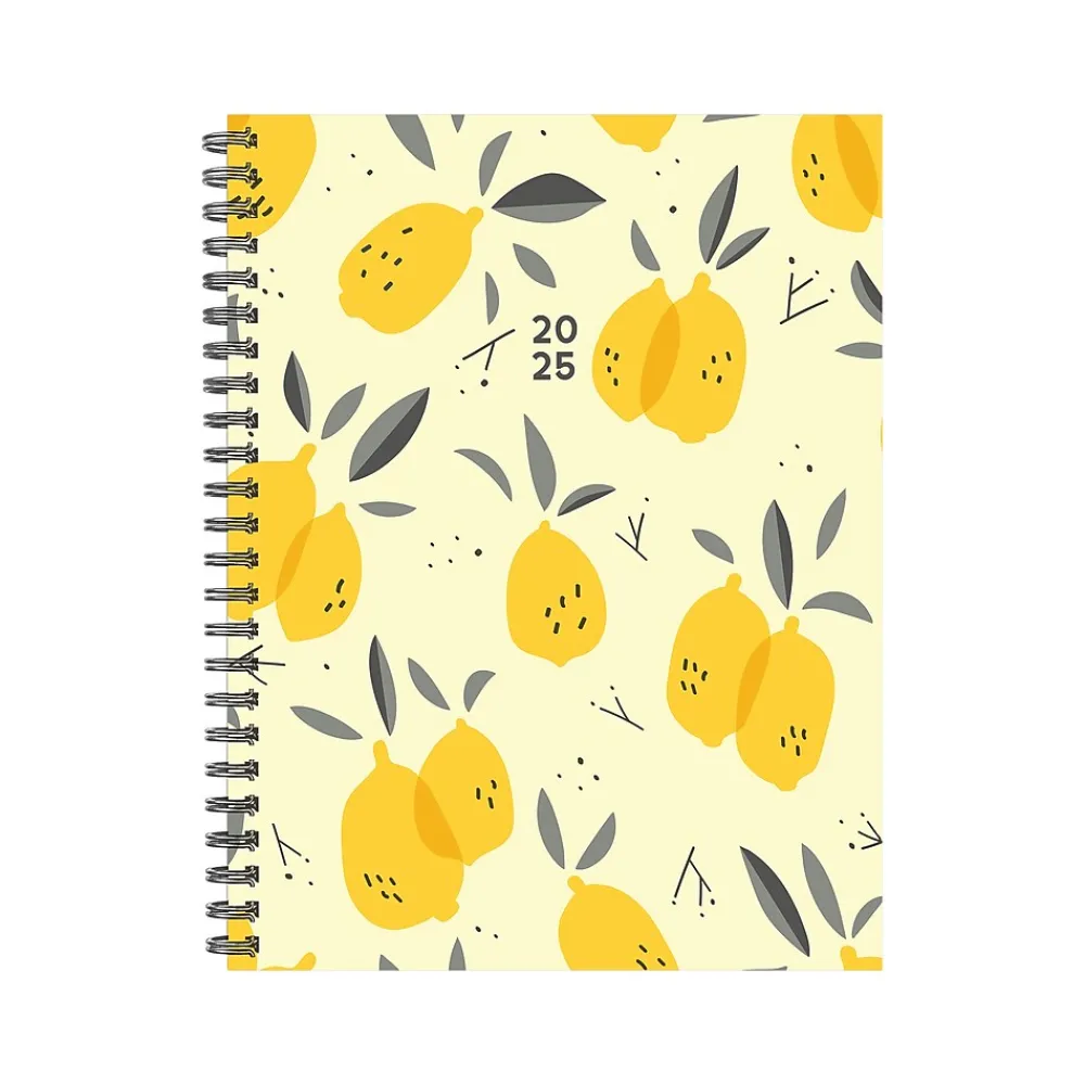 2025 Planners|Willow Creek 2025 Citrus Grove 6.5" x 8.5" Weekly & Monthly Planner, Paper Cover, Multicolor (48672X)
