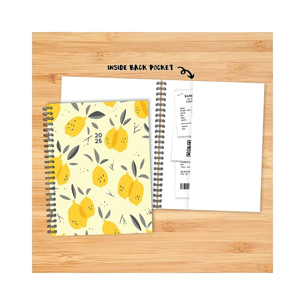 2025 Planners|Willow Creek 2025 Citrus Grove 6.5" x 8.5" Weekly & Monthly Planner, Paper Cover, Multicolor (48672X)