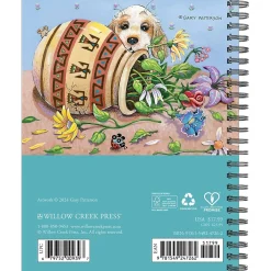2025 Planners|Willow Creek 2025 Dogs by Gary Patterson 8.5" x 6.5" Yearly Personal Organizer Cover (47262)