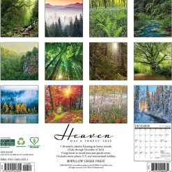 2025 Calendars|Willow Creek 2025 Heaven Has a Forest 12" x 12" Monthly Wall Calendar (43325)