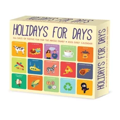 2025 Calendars|Willow Creek 2025 Holidays for Days 6.2" x 5.4" Day-to-Day Calendar (40874)