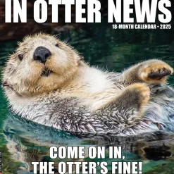 2025 Calendars|Willow Creek 2025 In Otter News 12" x 12" Monthly Wall Calendar (43479)