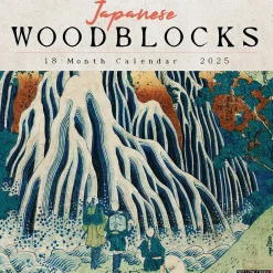 2025 Calendars|Willow Creek 2025 Japanese Woodblocks 12" x 12" Monthly Wall Calendar (43578)