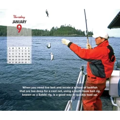 2025 Calendars|Willow Creek 2025 Ken Schultz's Daily Fishing Tips 6