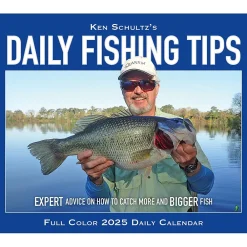 2025 Calendars|Willow Creek 2025 Ken Schultz's Daily Fishing Tips 6