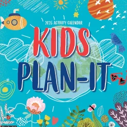 2025 Calendars|Willow Creek 2025 Kid’s Plan It Activity 12" x 12" Monthly Wall Calendar (43622)