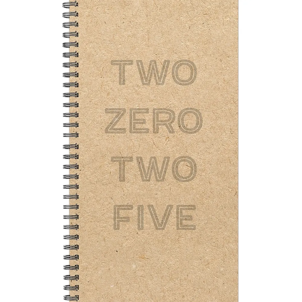 2025 Planners|Willow Creek 2025 Kraft Year 3.5" x 6.5" Weekly Planner Cover (48740)