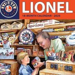 2025 Calendars|Willow Creek 2025 Lionel 12" x 12" Monthly Wall Calendar (43752)