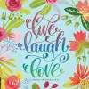 2025 Calendars|Willow Creek 2025 Live, Laugh, Love Art 12" x 12" Monthly Wall Calendar (43776)