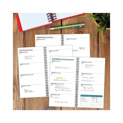 2025 Planners|Willow Creek 2025 Modern Stripe 3.5" x 6.5" Weekly & Monthly Planner, Paper Cover, Multicolor (48542X)