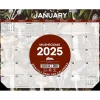 2025 Calendars|Willow Creek 2025 Mushrooms 22" x 17" Monthly Desk or Wall Calendar (47927)