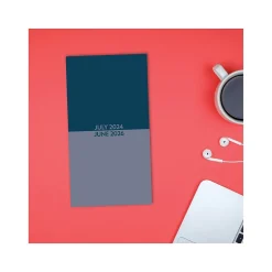 Academic Planners|Willow Creek 2024-2026 Navy Duotone Academic Monthly Planner, Paper Cover, Navy/Slate Gray (47668)
