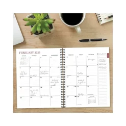 Academic Planners|Willow Creek 2024-2025 Paris 8.5" x 11" Academic Weekly & Monthly Planner, Paper Cover, Kraft/Black (47583)
