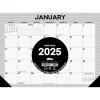 2025 Calendars|Willow Creek 2025 Pinstripe 17" x 12" Monthly Desk Pad Calendar (48269)