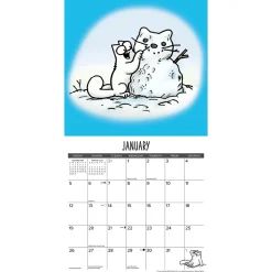 2025 Calendars|Willow Creek 2025 Simon's Cat 12