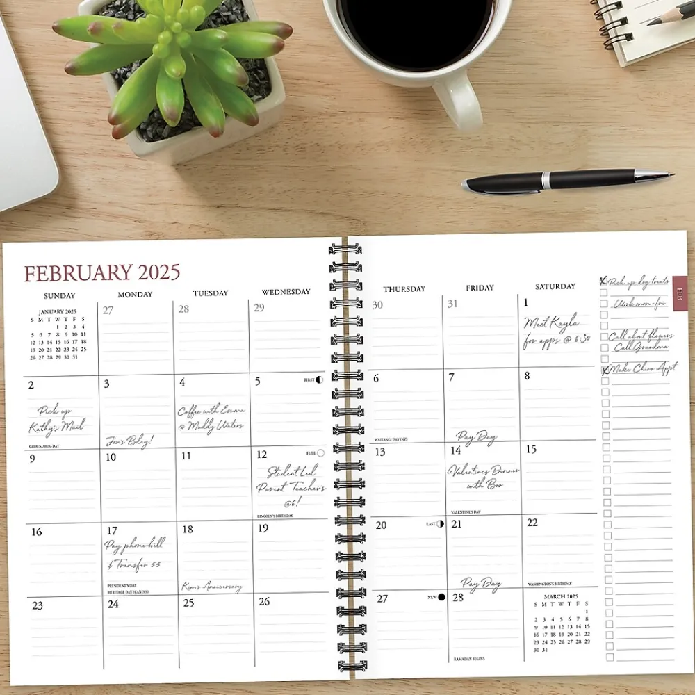 2025 Planners|Willow Creek 2025 Soft and Sweet 8.5" x 11" Weekly Planner Cover (47392)