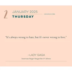 2025 Calendars|Willow Creek 2025 That's What She Said, Inspiring Women Quotes 6