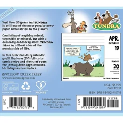 2025 Calendars|Willow Creek 2025 Tundra Daily Comics 6" x 5.5" Day-to-Day Calendar (41079)