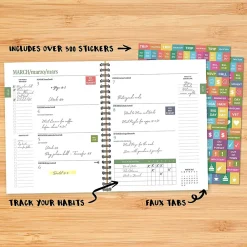 2025 Planners|Willow Creek 2025 Watercolor Flora 6.5