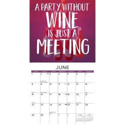 2025 Calendars|Willow Creek 2025 Wine? Not 12